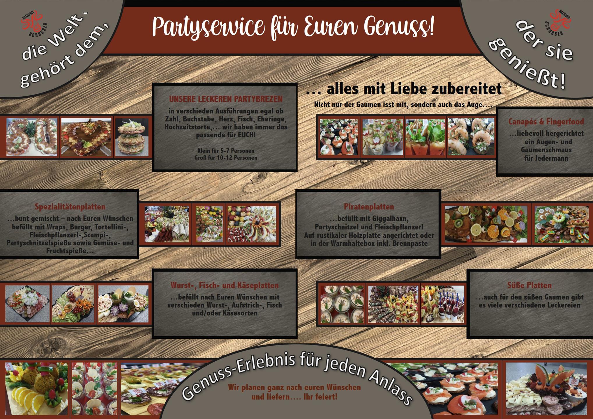 Festliche Platte