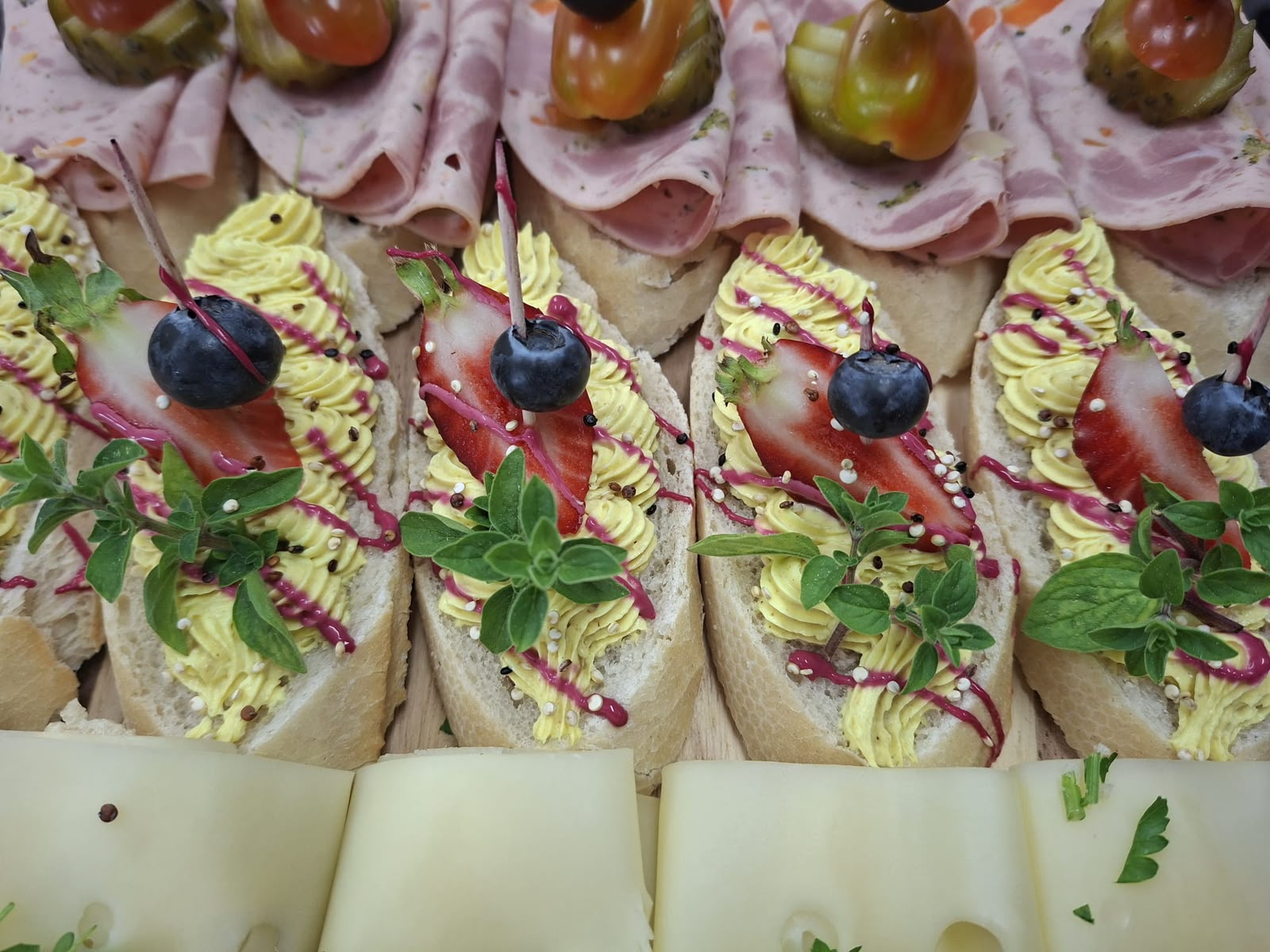 Canapés und Fingerfood